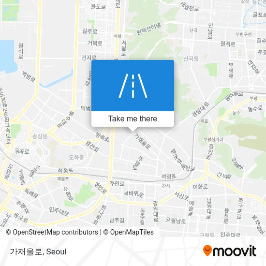 가재울로 map