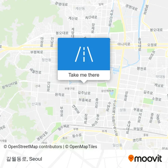 갈월동로 map