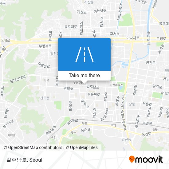 길주남로 map