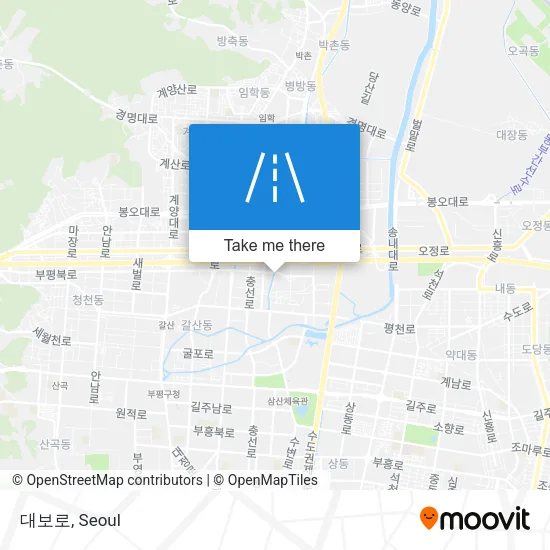 대보로 map