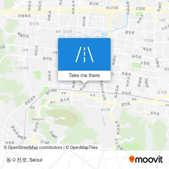 동수천로 map