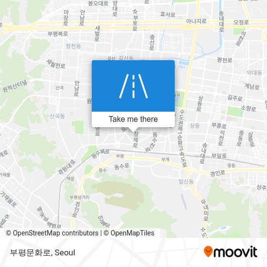 부평문화로 map
