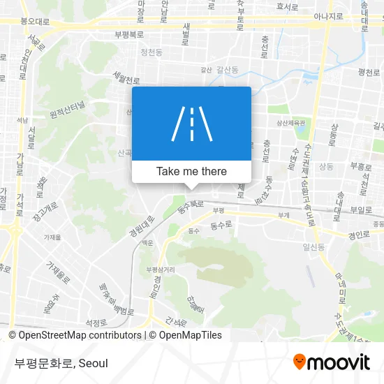 부평문화로 map