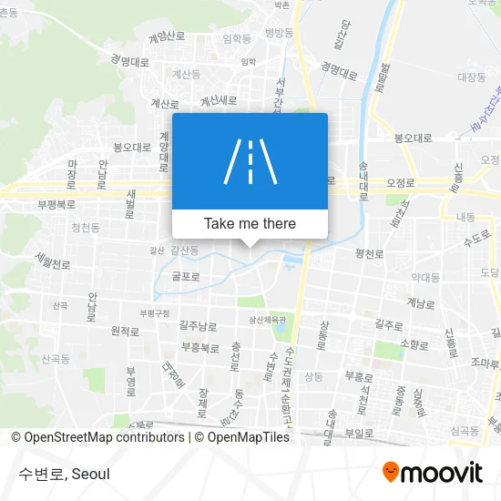 수변로 map