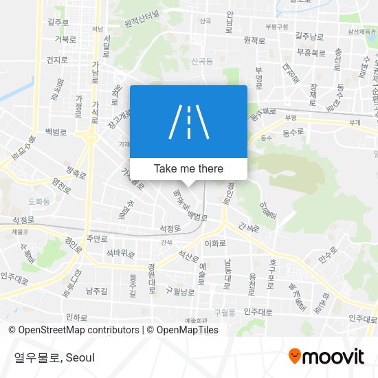 열우물로 map