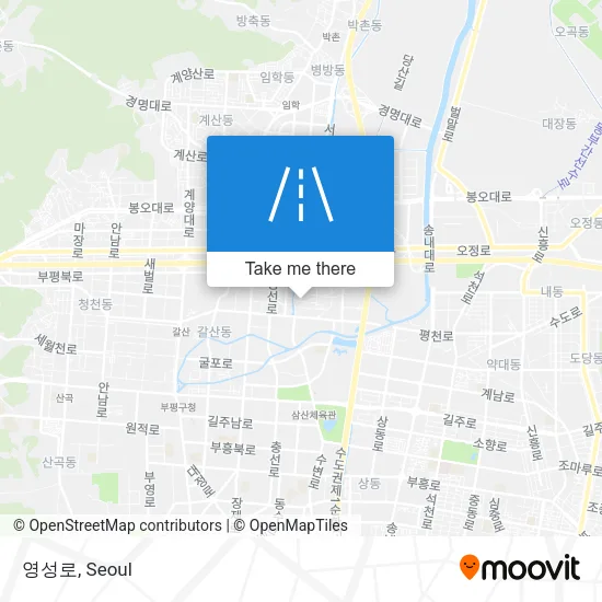 영성로 map