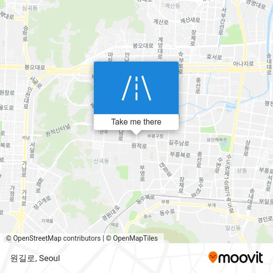 원길로 map