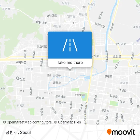 평천로 map