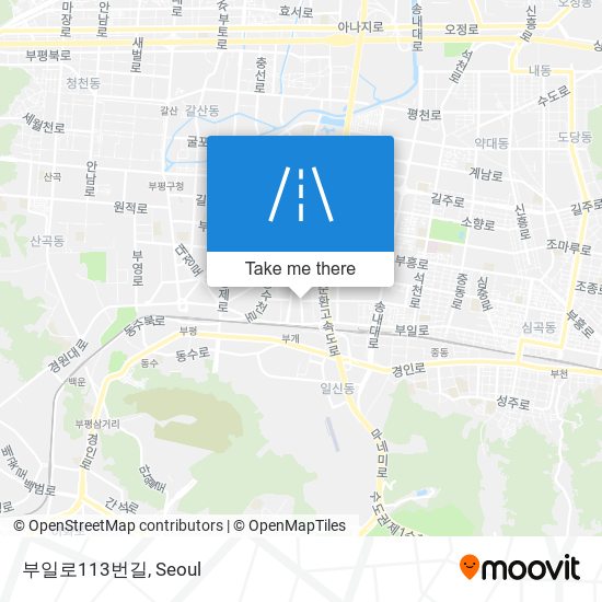 부일로113번길 map