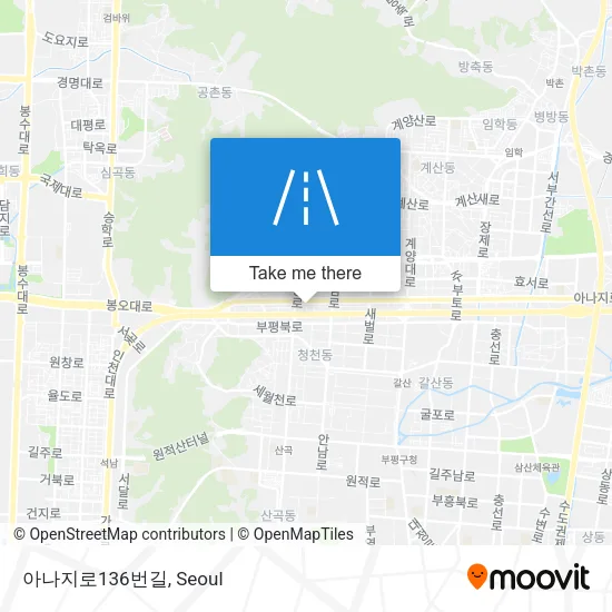 아나지로136번길 map