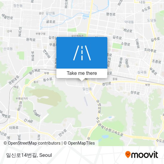 일신로14번길 map