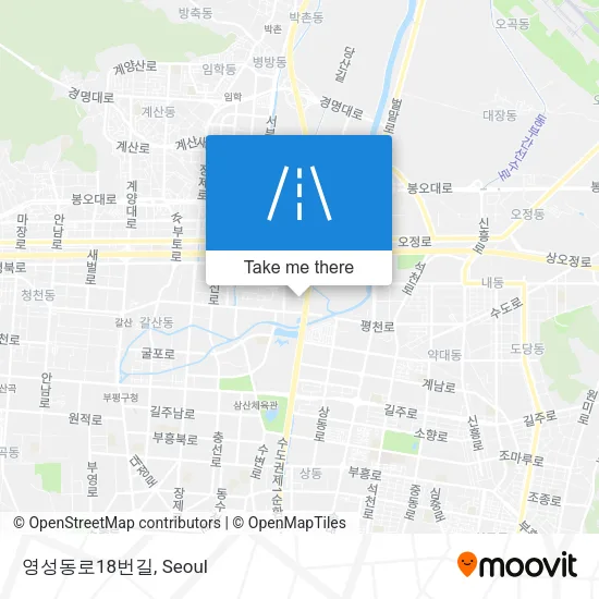 영성동로18번길 map