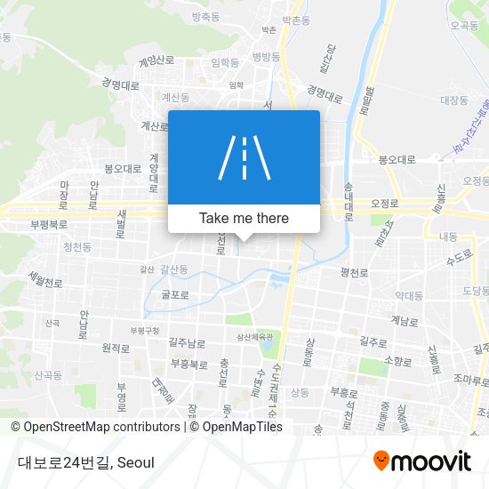 대보로24번길 map