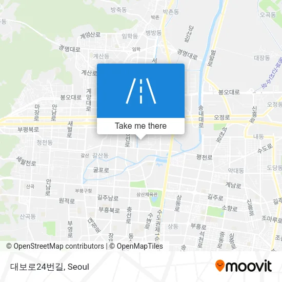 대보로24번길 map