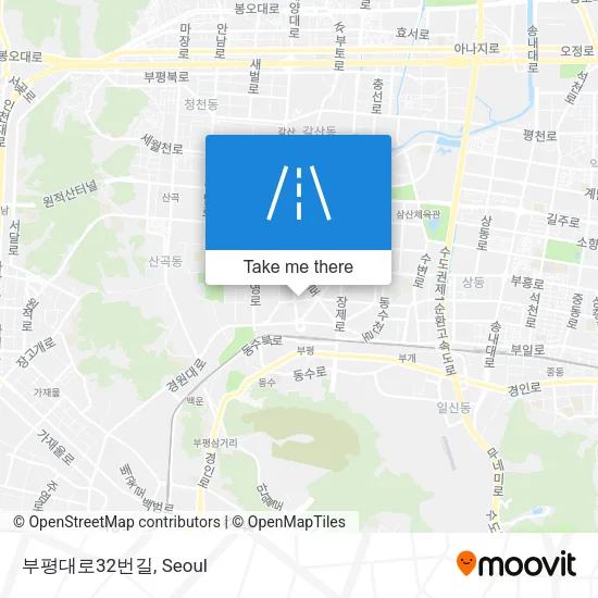 부평대로32번길 map