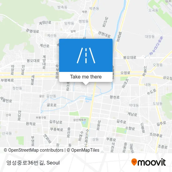영성중로36번길 map