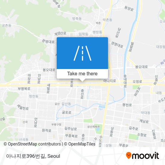 아나지로396번길 map