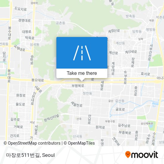 마장로511번길 map