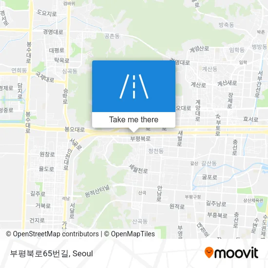 부평북로65번길 map