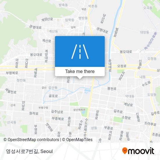 영성서로7번길 map
