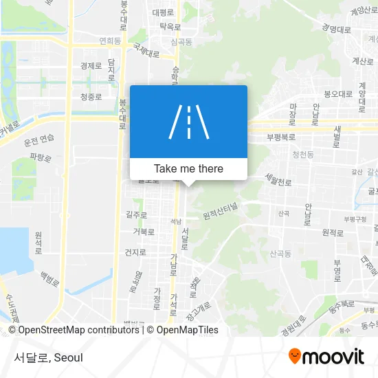 서달로 map