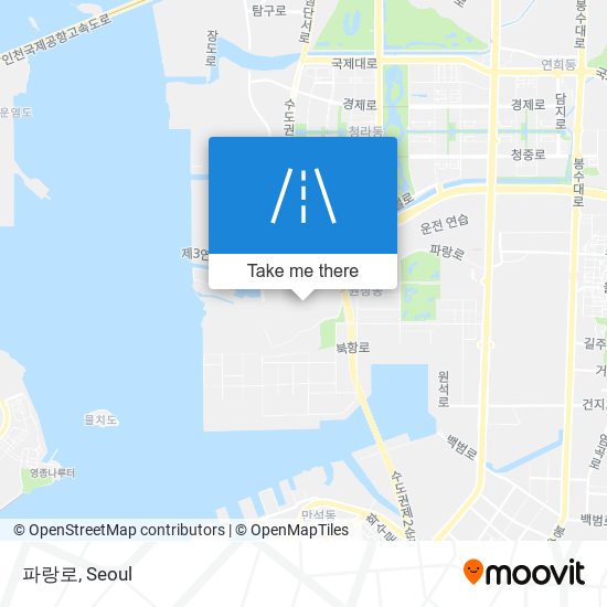 파랑로 map