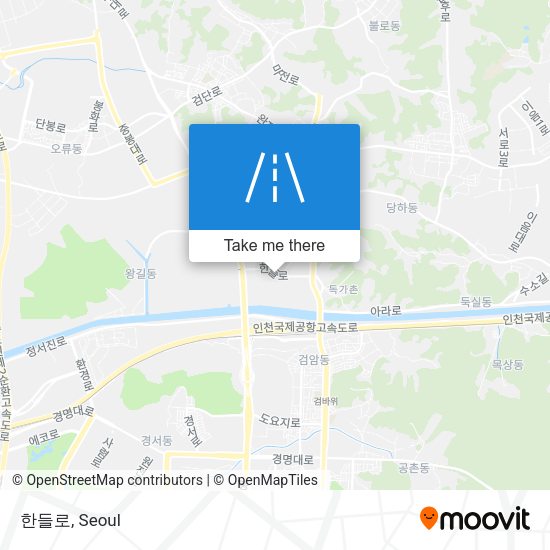 한들로 map