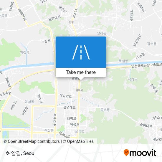 허암길 map