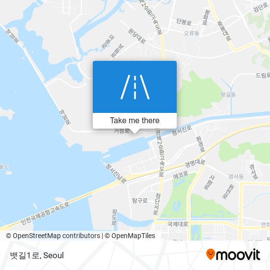 뱃길1로 map