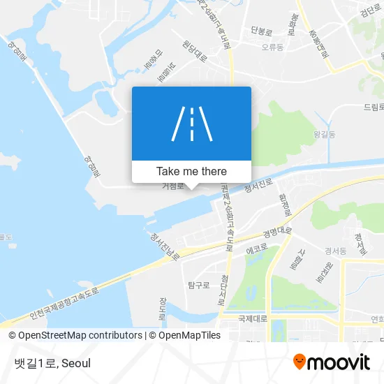 뱃길1로 map