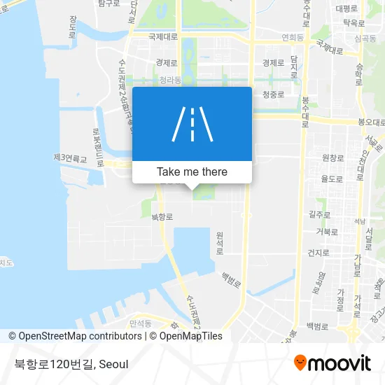 북항로120번길 map