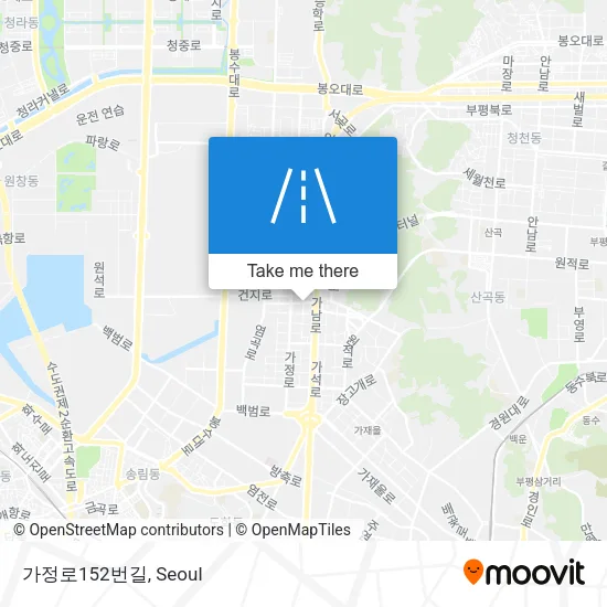 가정로152번길 map