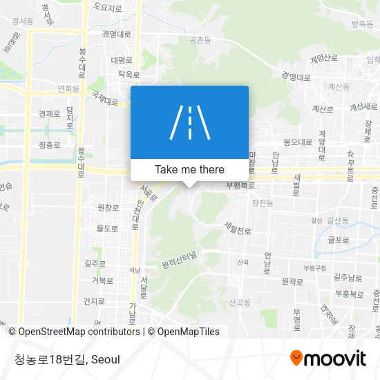 청농로18번길 map