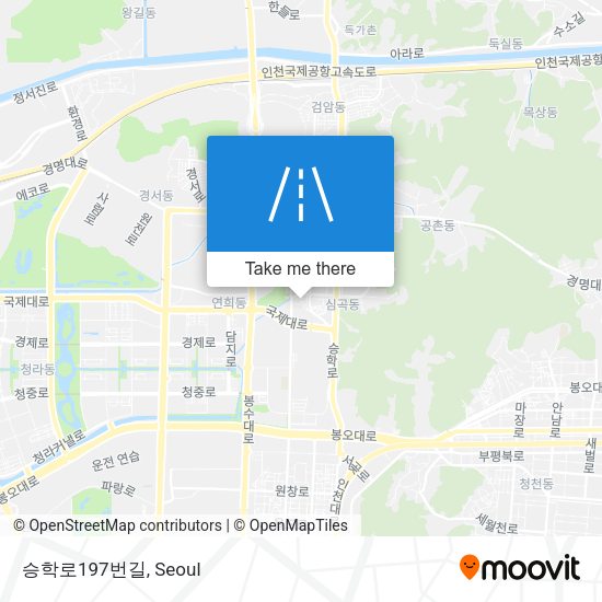 승학로197번길 map