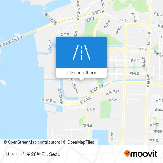 비지니스로28번길 map