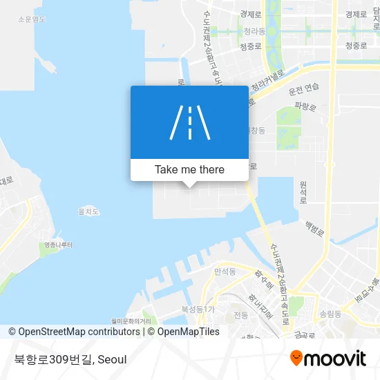 북항로309번길 map