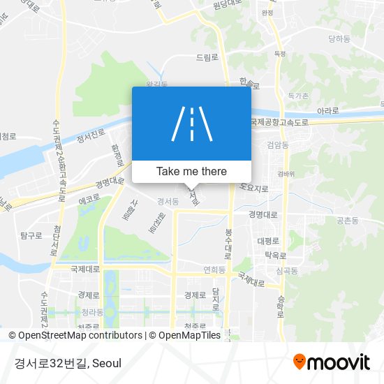 경서로32번길 map