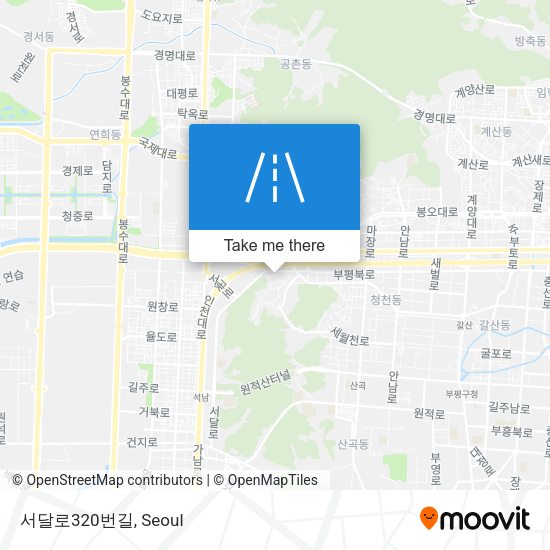 서달로320번길 map