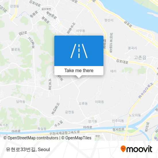 유현로33번길 map