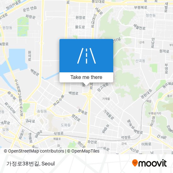 가정로38번길 map