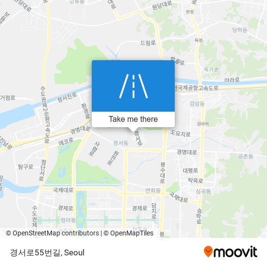 경서로55번길 map