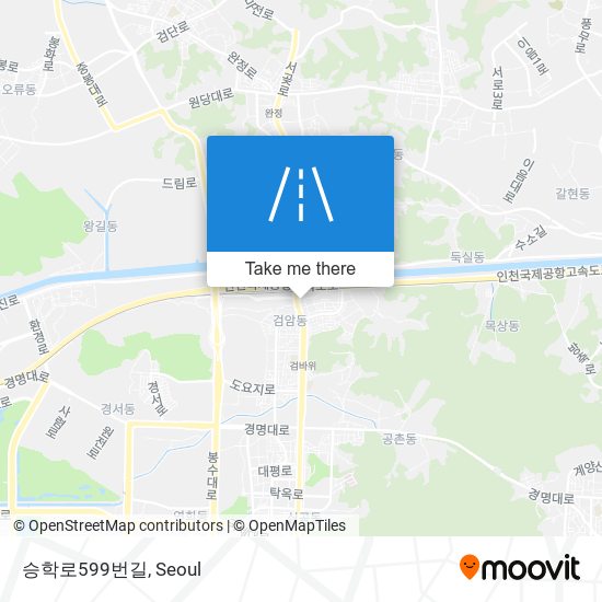 승학로599번길 map