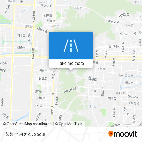 청농로64번길 map