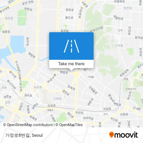 가정로8번길 map