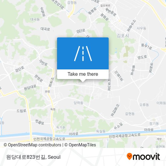 원당대로823번길 map