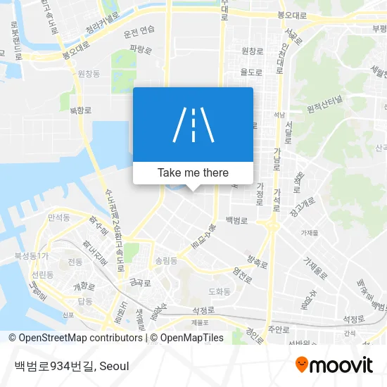 백범로934번길 map