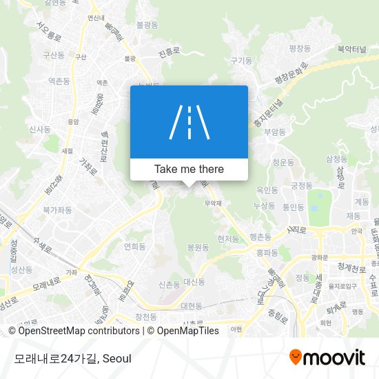 모래내로24가길 map