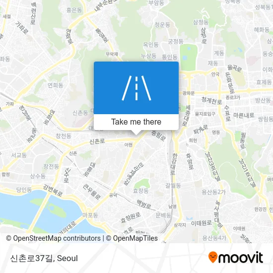 신촌로37길 map