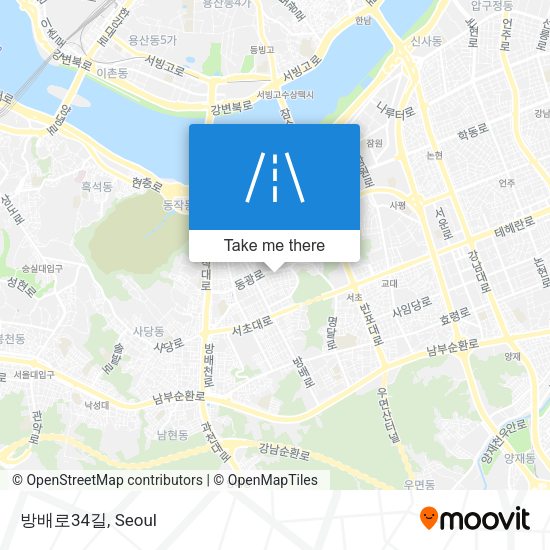 방배로34길 map