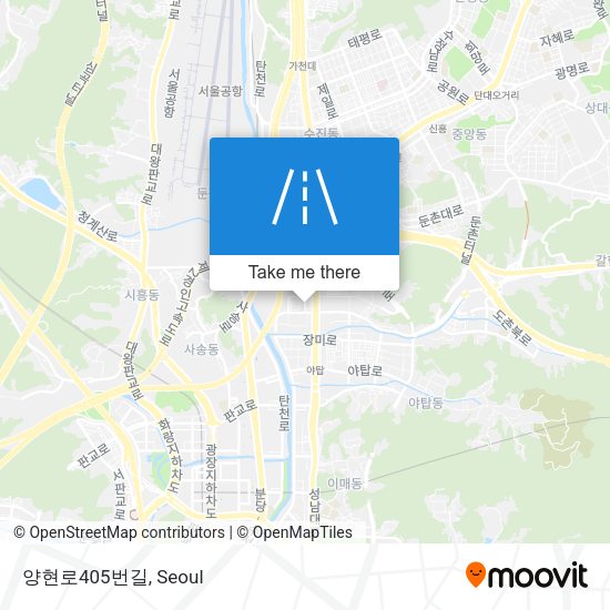 양현로405번길 map